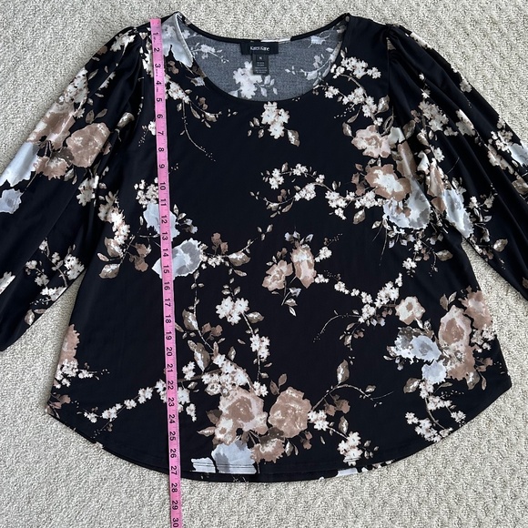 Lot of 2 Karen Kane Print Stretch Tops/Blouses Size 1X Office Fall Lightweight - Picture 8 of 16